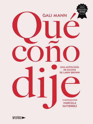 cover image of Qué coño dije